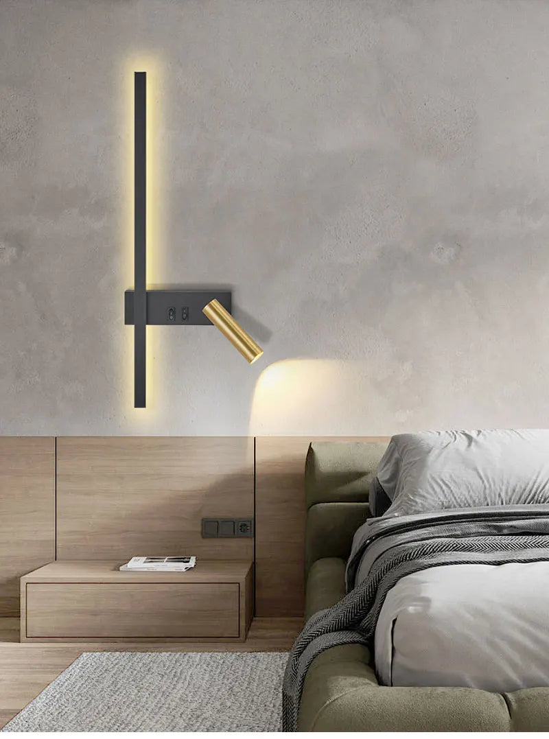 DUELGLOW NORDIC LED WALL LIGHT