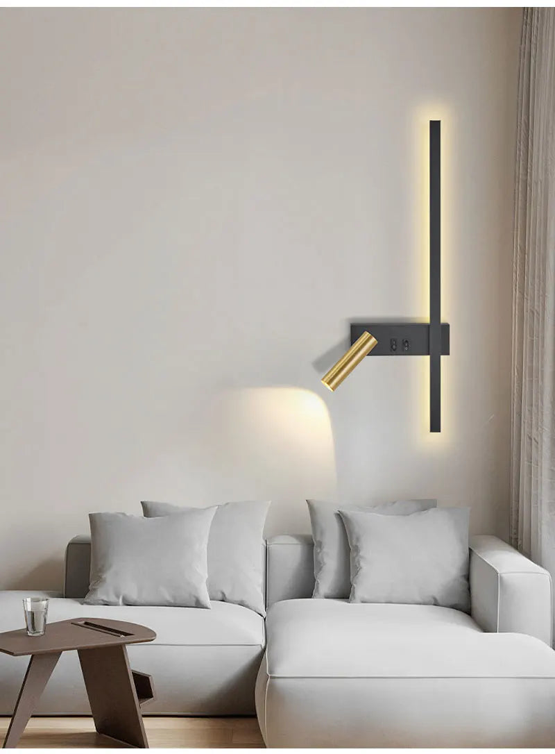 DUELGLOW NORDIC LED WALL LIGHT