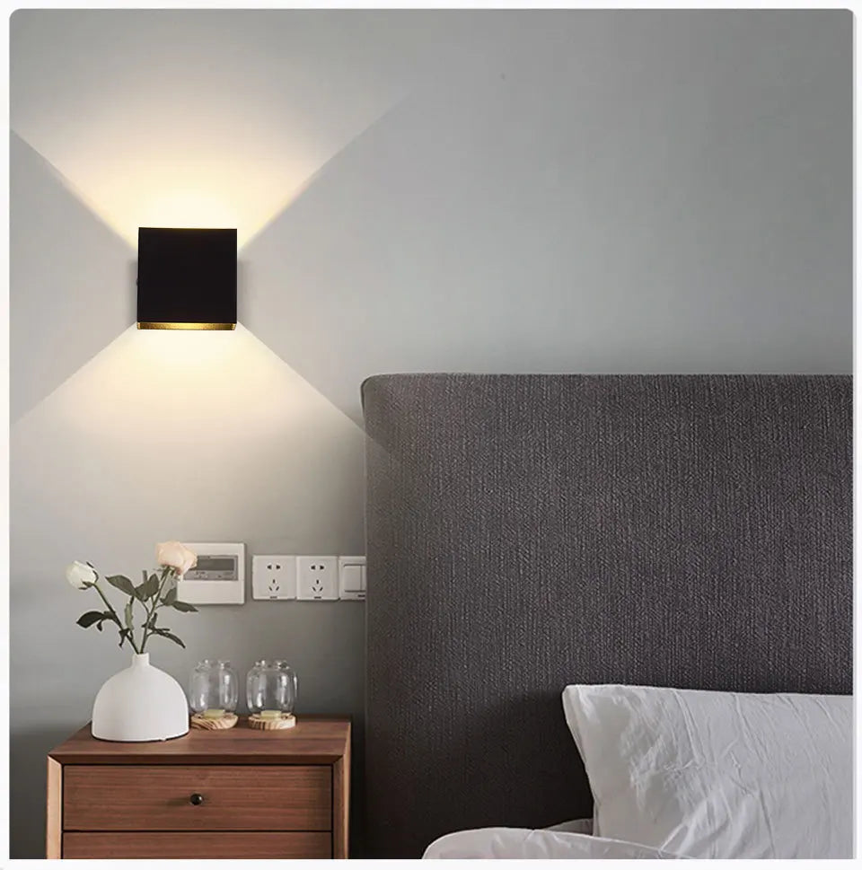 MODERN INDOOR 6W UP & DOWN LED WALL SCONCES