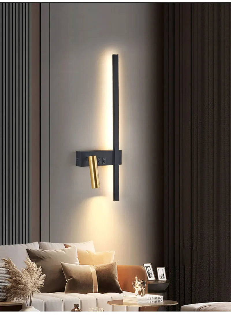 DUELGLOW NORDIC LED WALL LIGHT