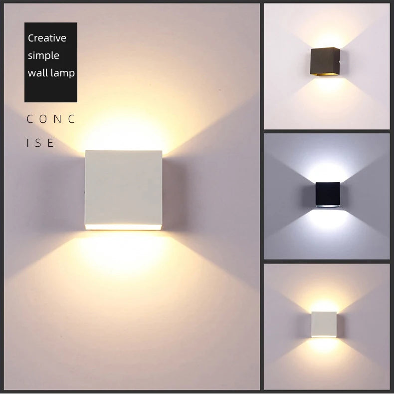 MODERN INDOOR 6W UP & DOWN LED WALL SCONCES