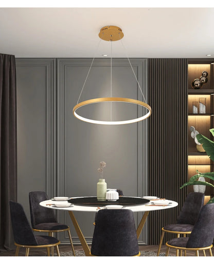 LUMARING MODERN LED PENDANT CHANDELIER