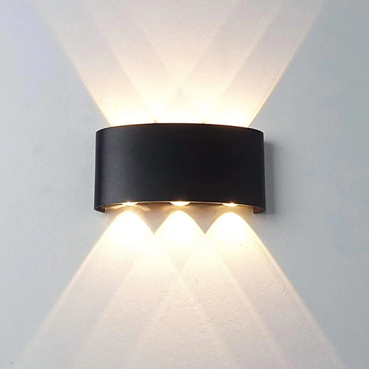 MODERN MINIMALIST UP & DOWN LED WALL SCONCE