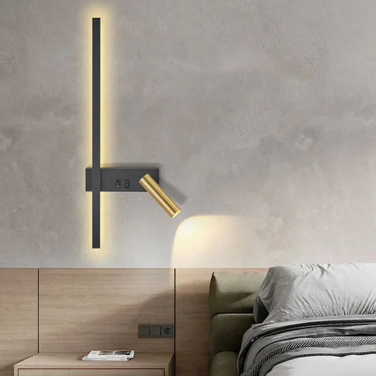 DUELGLOW NORDIC LED WALL LIGHT