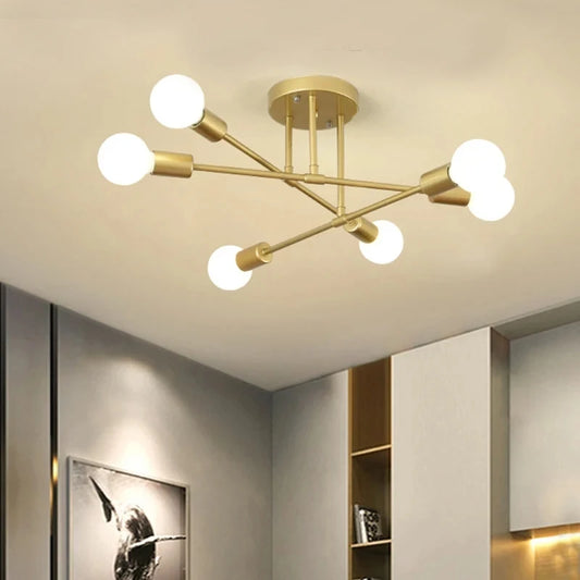 NORDIC MINIMALIST E27 CEILING LIGHT FIXTURE
