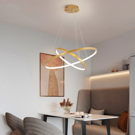 LUMARING MODERN LED PENDANT CHANDELIER