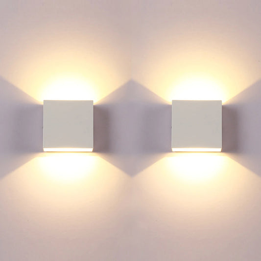 MODERN INDOOR 6W UP & DOWN LED WALL SCONCES