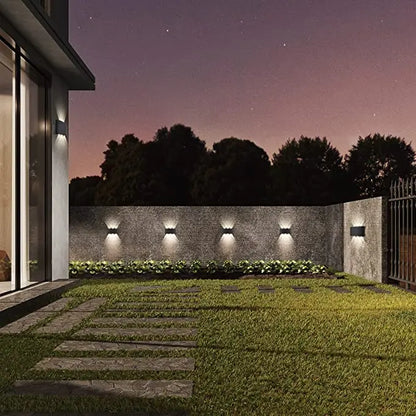 MODERN MINIMALIST UP & DOWN LED WALL SCONCE