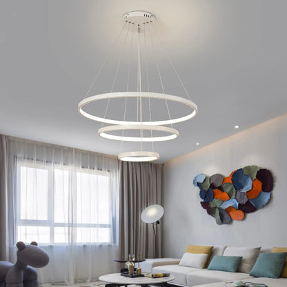 LUMARING MODERN LED PENDANT CHANDELIER